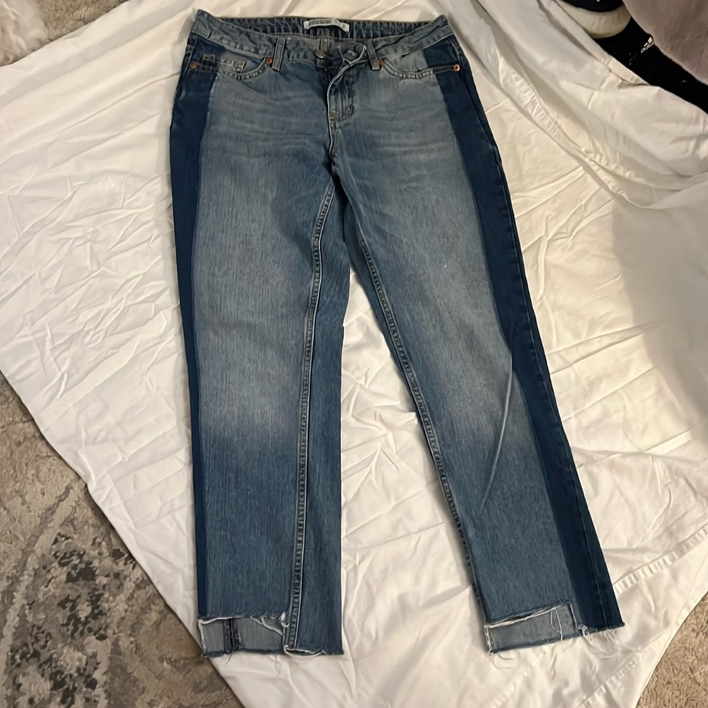 Zara 2 tone jeans